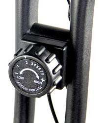 Roger-Black-Gold-Folding-Exercise-Bike-resistance