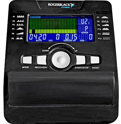 Roger-Black-Programmable-Platinum-Exercise-Bike-Console