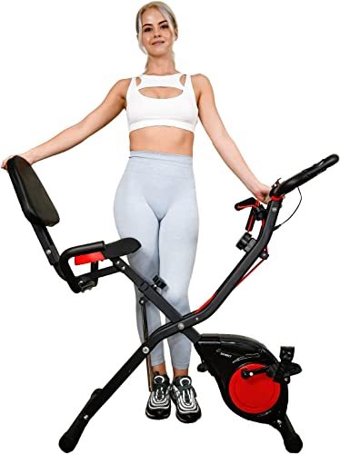 YYFITT 2-In-1 Foldable Exercise Bike