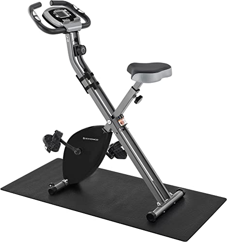 SONGMICS folding exercise bike
