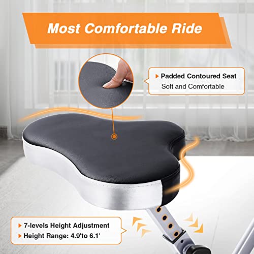 BCAN Folding Exercise Bike seat